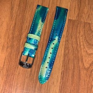 NWOT Michele Sparkle Leather Watch Band